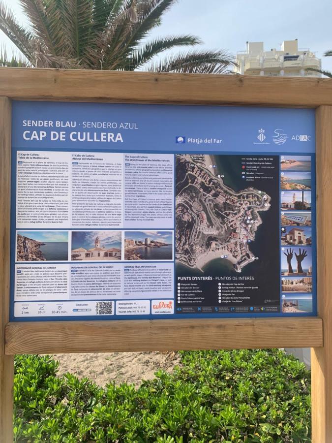 El Faro - Beach Cullera Exteriör bild